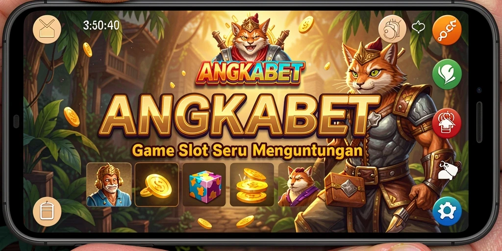 Tampilan gameplay seru di ANGKABET dengan fitur Slot menarik.