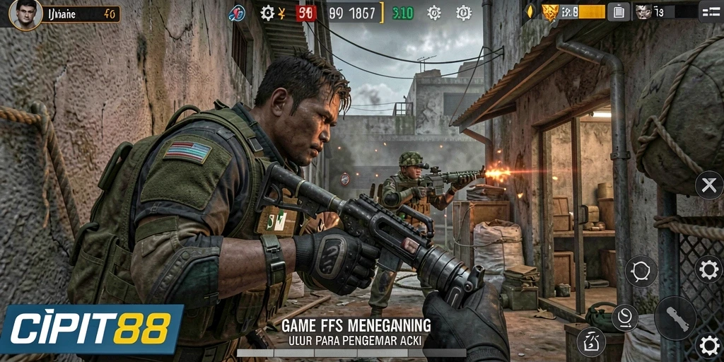 Tampilan gameplay CIPIT88 yang seru dan menantang di setiap pertempuran.