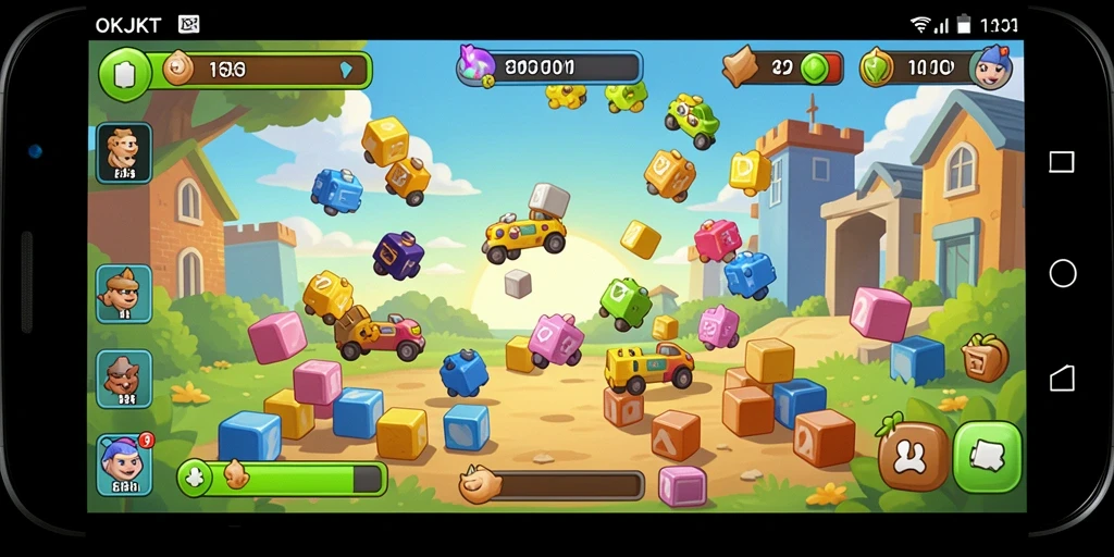 Screenshot gameplay OKJKT yang menampilkan tantangan Puzzle seru.