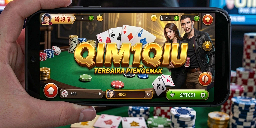 Tangkapan layar menunjukkan gameplay seru QiuQiu di REMI101.