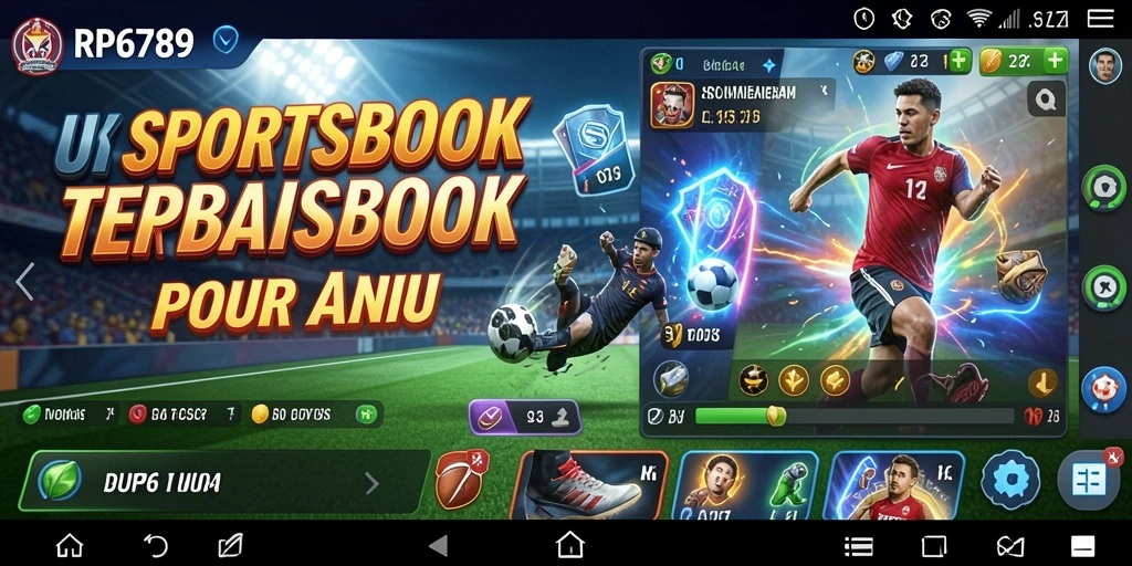 Tangkapan layar utama RP6789 menampilkan antarmuka permainan sportsbook yang menarik.