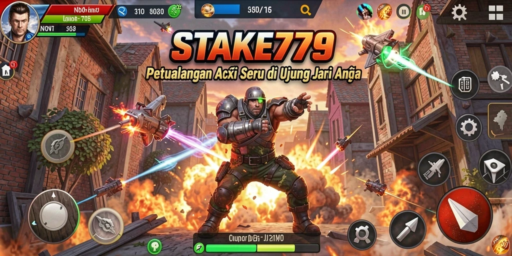 Tampilan gameplay seru dalam STAKE779 dengan aksi menegangkan.